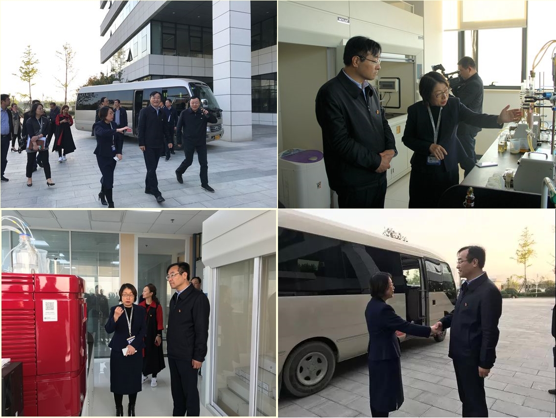高新区党工委书记钟洪江一行莅临Z6尊龙科技调研 高新区党工委书记钟洪江一行莅临Z6尊龙科技调研